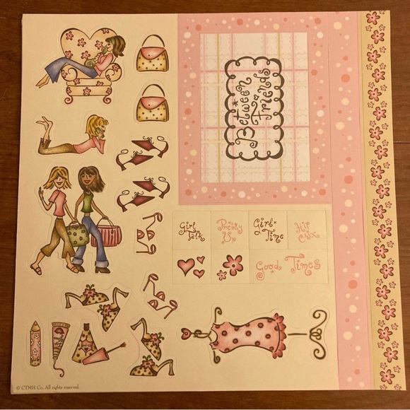 CTMH • Girl Themed Scrapbook Bundle - Picture 10 of 16